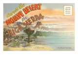 Postcard Folder of Mojave Desert