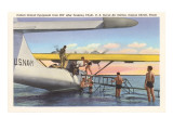 Cadets Unloading PBY  Corpus Christi  Texas