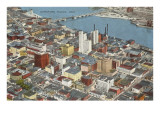 View over Toledo  Ohio