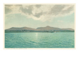 Catskills from the Hudson River  New York