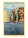 Intake Towers  Boulder Dam  Nevada