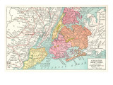 Map of Greater New York City