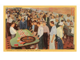 Casino Scene  Las Vegas  Nevada