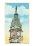William Penn Statue  City Hall  Philadelphia  Pennsylvania