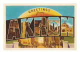 Greetings from Akron  Ohio