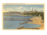 Beach  Edgewater Park  Cleveland  Ohio