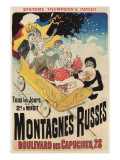 French Roller Coaster Poster
