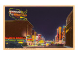 Night  Virginia Street  Reno  Nevada