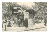 Paris Metro Station  Art Nouveau