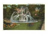 Memorial Fountain  Poughkeepsie  New York