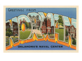 Greetings from Norman  Oklahoma