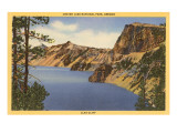 Crater Lake  Llao Cliff  Oregon