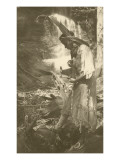 Native American Woman with Camera