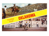 Greetings from Oklahoma  Rodeo Views