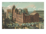 Railroad Depot  Philadelphia  Pennsylvania