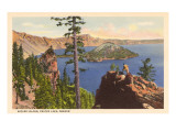 Wizard Island  Crater Lake  Oregon