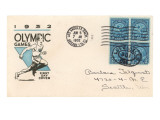 First Day Cover Philatelic Issue  Olympic Games
