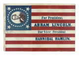 Campaign Flag for Lincoln and Hamlin