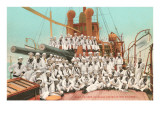 Navy Crew on Board US Warship