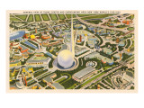 Overview of Theme Center  New York World's Fair  1939