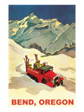 Alpine Skiing Expedition in Bend  Oregon