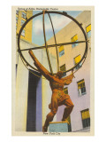 Statue of Atlas  New York City