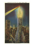 Beacon on Chrysler Building  New York City