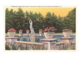 Fountain  Trask Estate  Saratoga Springs  New York