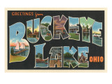 Greetings from Buckeye Lake  Ohio