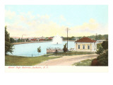 Mt Hope Reservoir  Rochester  New York