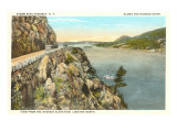 Storm King Highway  Hudson River  New York
