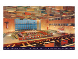 United Nations Trusteeship Council Chamber  New York City