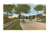 Boulevard and Bandstand  Buffalo  New York