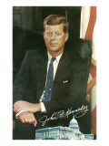 Painting of John F Kennedy