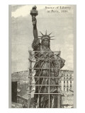Construction of the Statue of Liberty