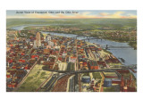 View over Cincinnati  Ohio