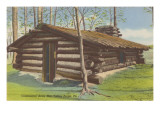 Continental Army Hut  Valley Forge  Pennsylvania