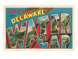 Greetings from Delaware  Water Gap  Pennsylvania