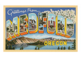 Greetings from Medord  Oregon