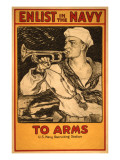 Vintage Navy Recruitment Poster