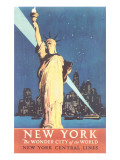 Statue of Liberty Travel Poster