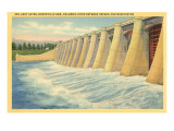 Spillway Gates  Bonneville Dam  Oregon
