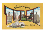Greetings from Tulsa  Oklahoma
