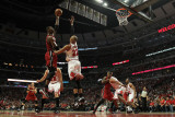 Miami Heat v Chicago Bulls - Game Five  Chicago  IL - MAY 26: Chris Bosh and Taj Gibson