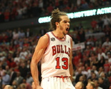 Miami Heat v Chicago Bulls - Game Five  Chicago  IL - MAY 26: Joakim Noah