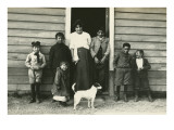 Midwest Immigrant Family with Dog