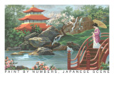 Paint by Numbers  Japanese Scene