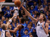 Oklahoma City Thunder v Dallas Mavericks - Game Five  Dallas  TX - MAY 25: Russell Westbrook  Jason