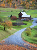 USA  New England  Vermont  Woodstock  Sleepy Hollow Farm in Autumn/Fall