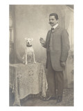 Man with Terrier